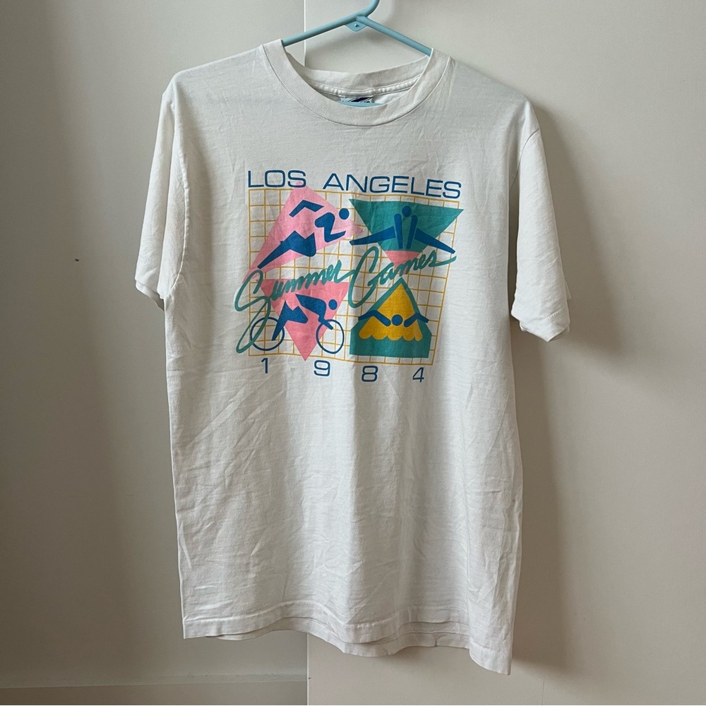 VINTAGE LOS ANGELES 1984 SUMMER GAMES GRAPHIC TEE